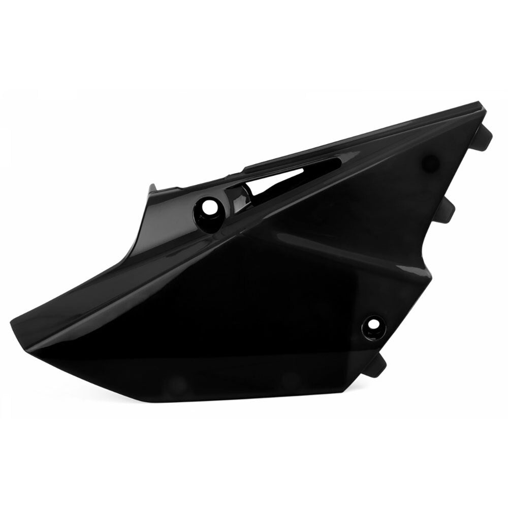 Polisport - POLISPORT SIDE PANELS YAMAHA YZ125/250 15-21 - BLACK [B7] - Shark Leathers