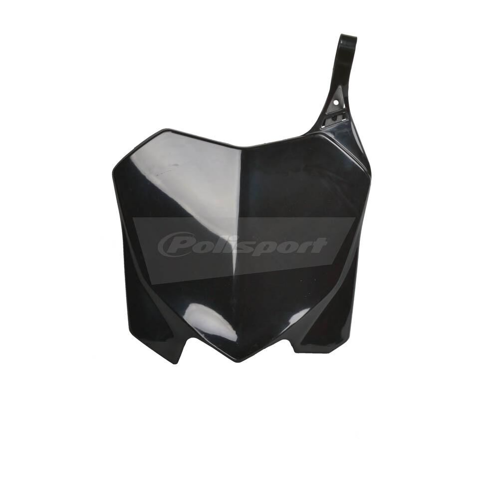 POLISPORT FRONT NUMBER PLATE CRF250R 10-13/CRF450R 09-12 - BLACK