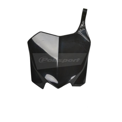 POLISPORT FRONT NUMBER PLATE CRF250R 10-13/CRF450R 09-12 - BLACK