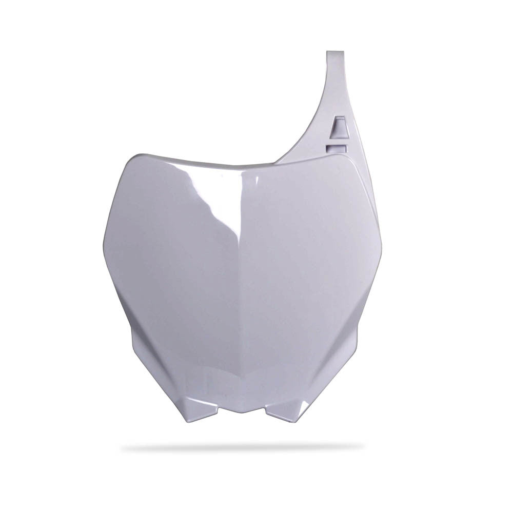 Polisport - POLISPORT NUMBER PLATE YAMAHA YZ/YZF - WHITE [B20] - Shark Leathers