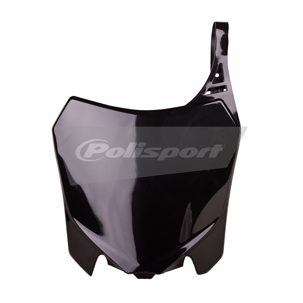 Polisport - POLISPORT NUMBER PLATE HONDA CRF250R/450R - BLACK [B16] - Shark Leathers