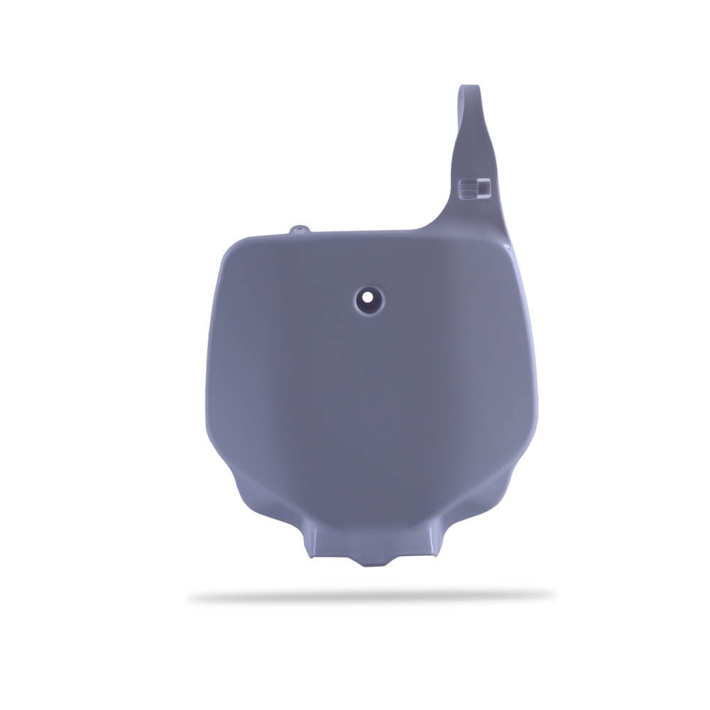 Polisport - POLISPORT NUMBER PLATE KAWASAKI KX - WHITE [B18] - Shark Leathers