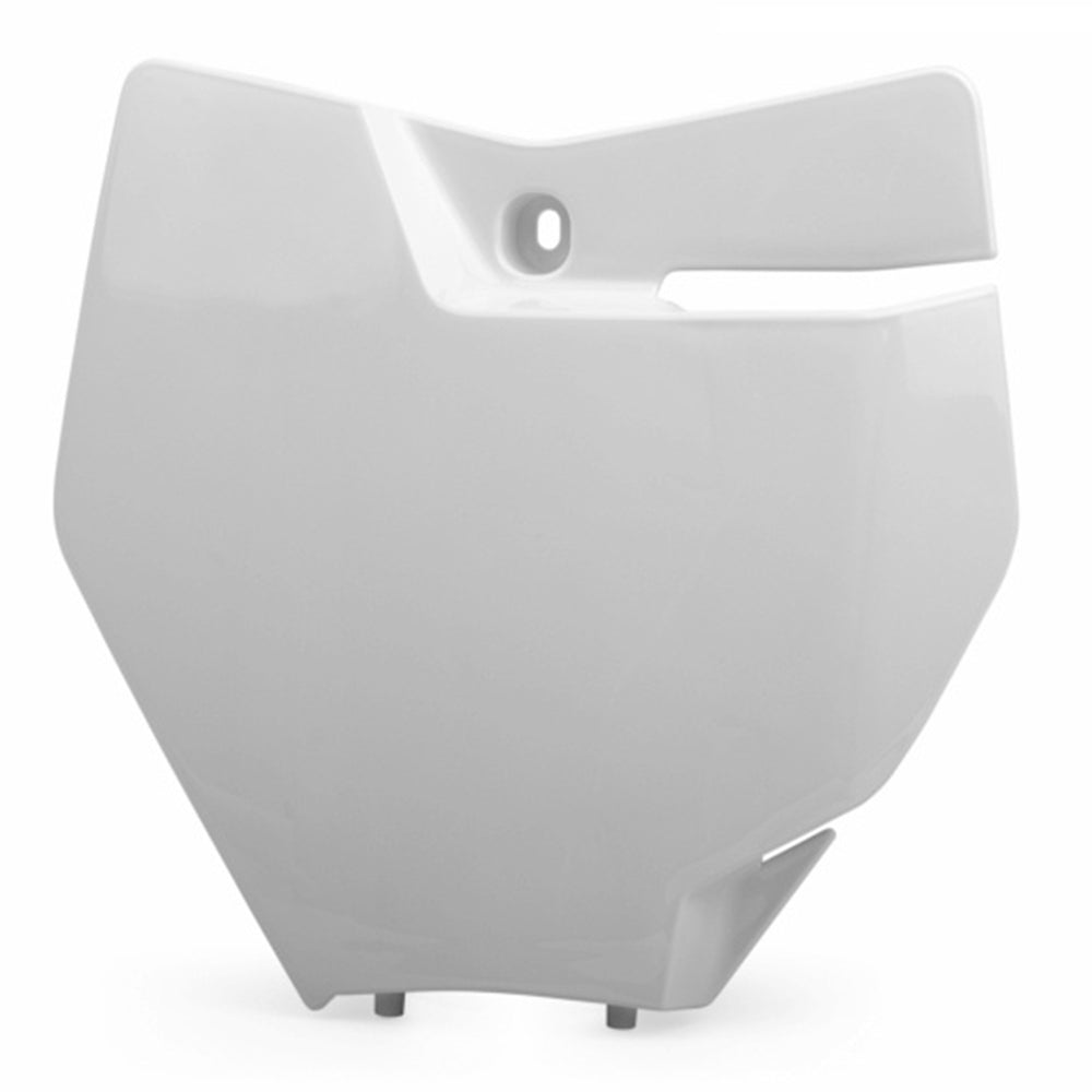 Polisport - POLISPORT NUMBER PLATE KTM SX/SXF - WHITE [B10] - Shark Leathers