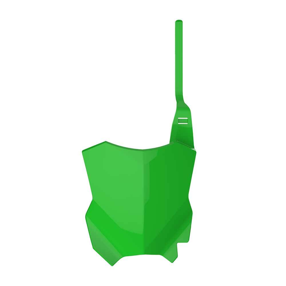 Polisport - POLISPORT NUMBER PLATE KAWASAKI - GREEN - Shark Leathers