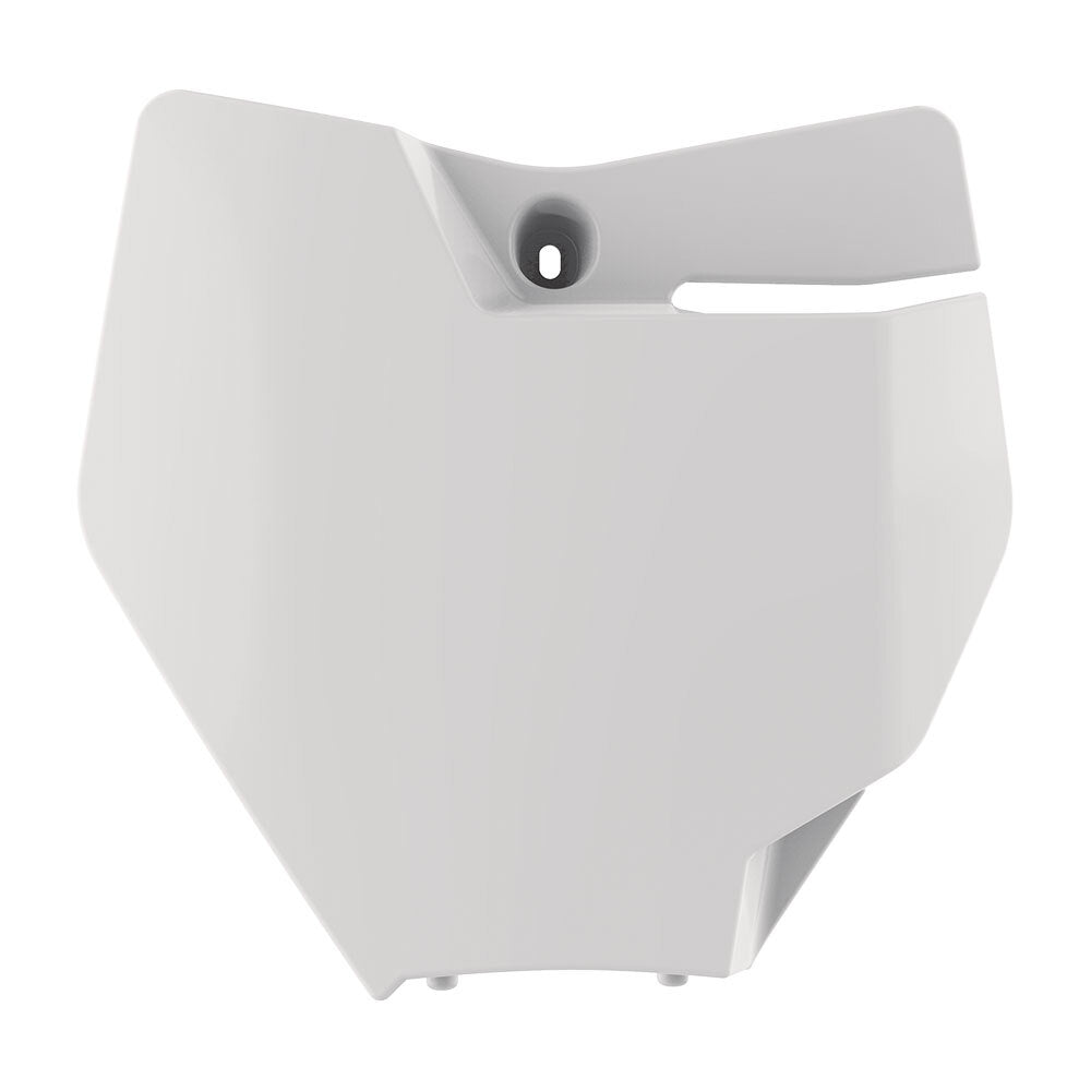 Polisport - POLISPORT NUMBER PLATE KTM 85 SX 18 - WHITE [B10] - Shark Leathers