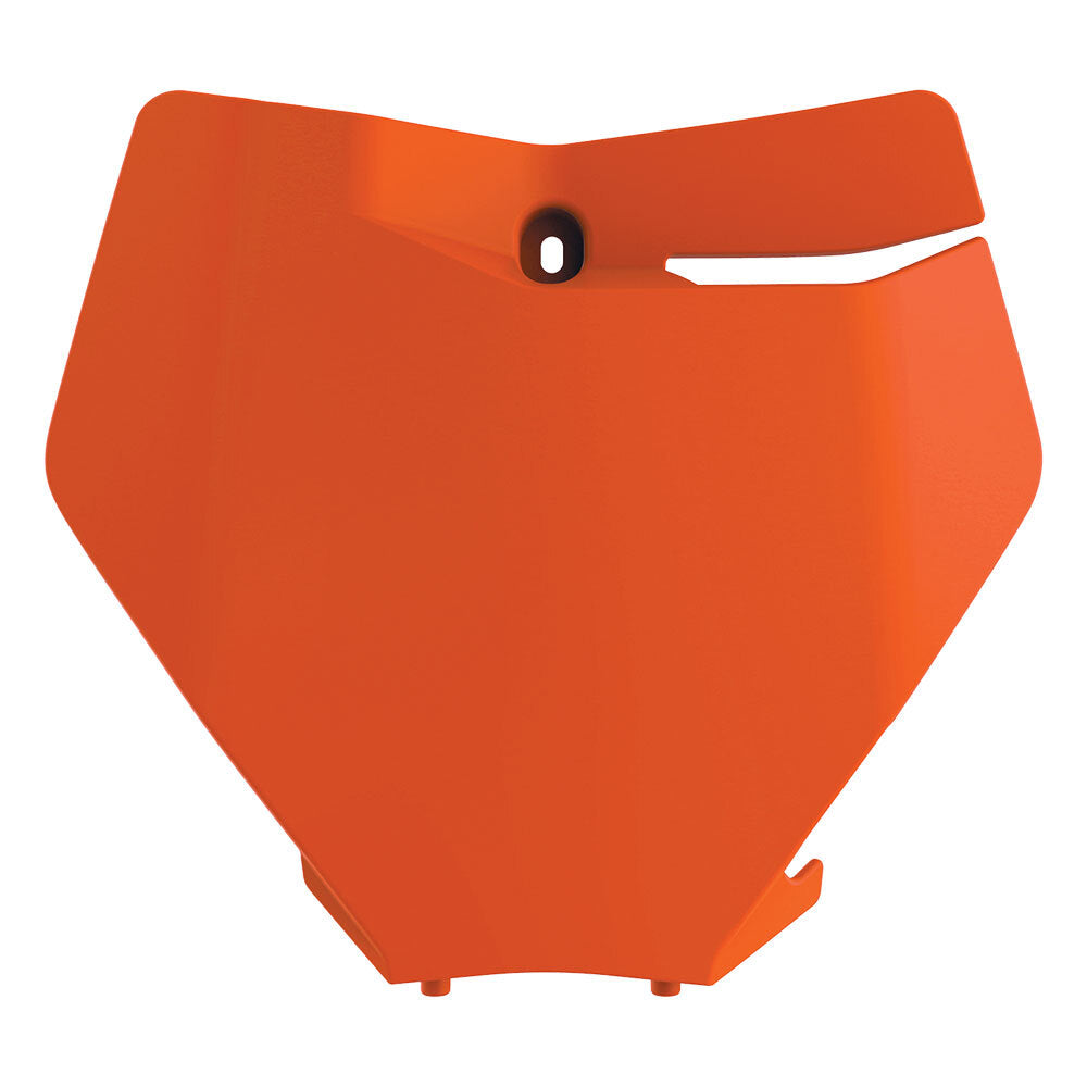 Polisport - POLISPORT FRONT NUMBER PLATE KTM SX/SXF 19-22 - ORANGE - Shark Leathers