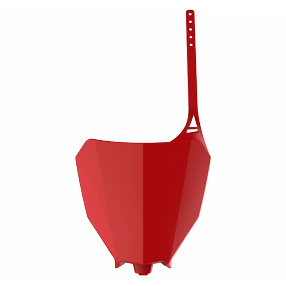 Polisport - POLISPORT FRONT NUMBER PLATE HONDA - RED - Shark Leathers