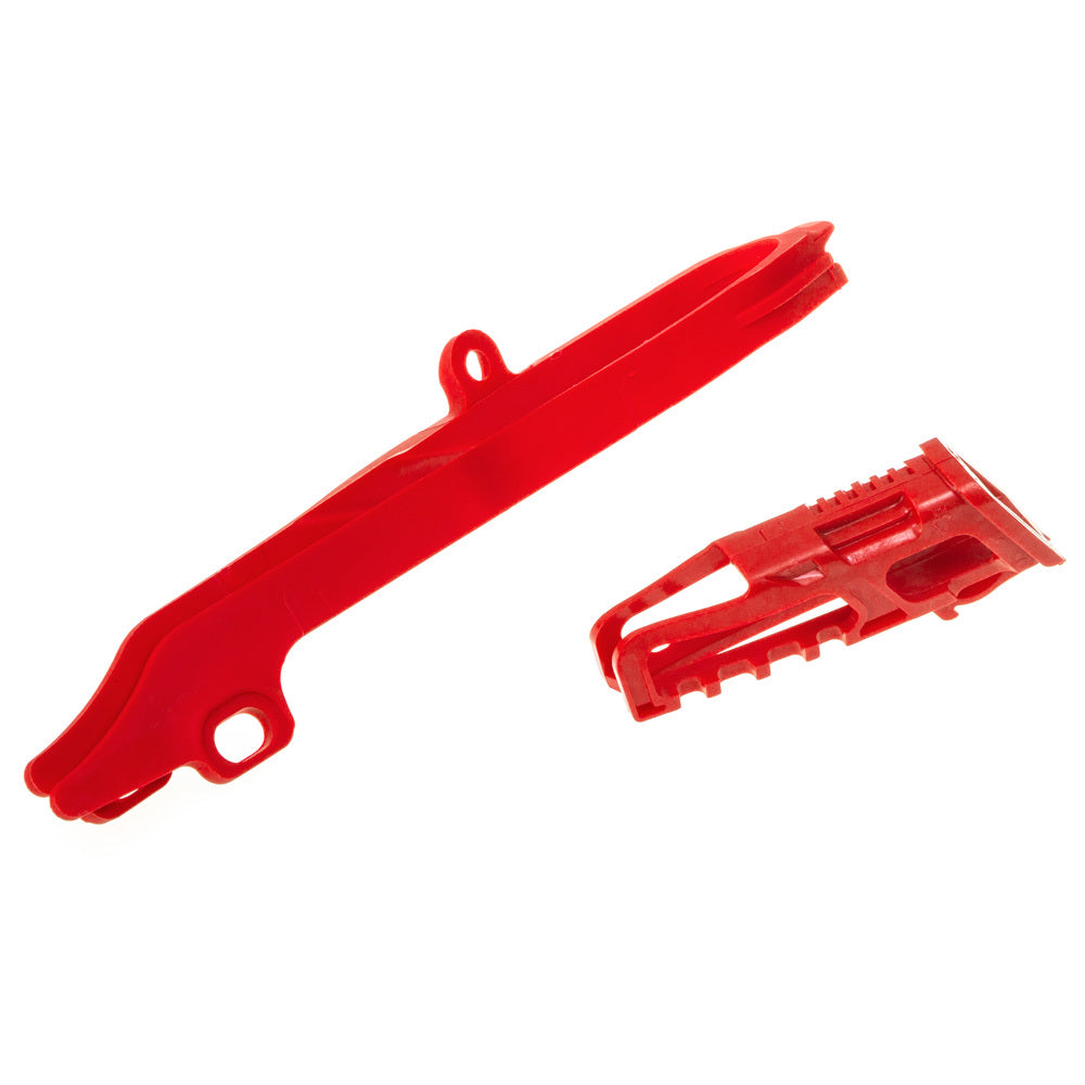 Polisport - POLISPORT CHAIN GUIDE & SLIDER KIT HONDA - RED [B12] - Shark Leathers