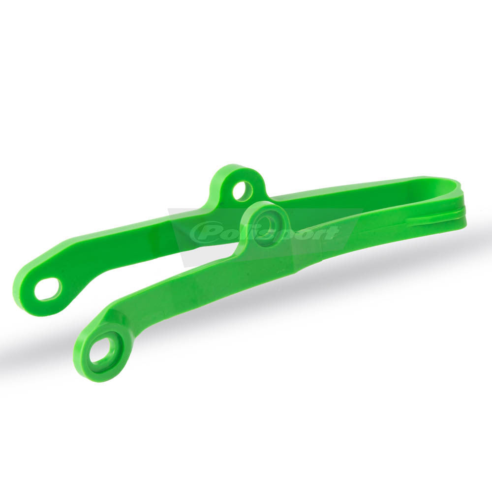 Polisport - POLISPORT CHAIN GUIDE & SLIDER KIT KAWASAKI - GREEN [B12] - Shark Leathers