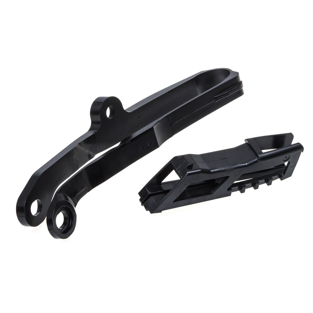 Polisport - POLISPORT CHAIN GUIDE & SLIDER KIT KAWASAKI - BLACK [B12] - Shark Leathers
