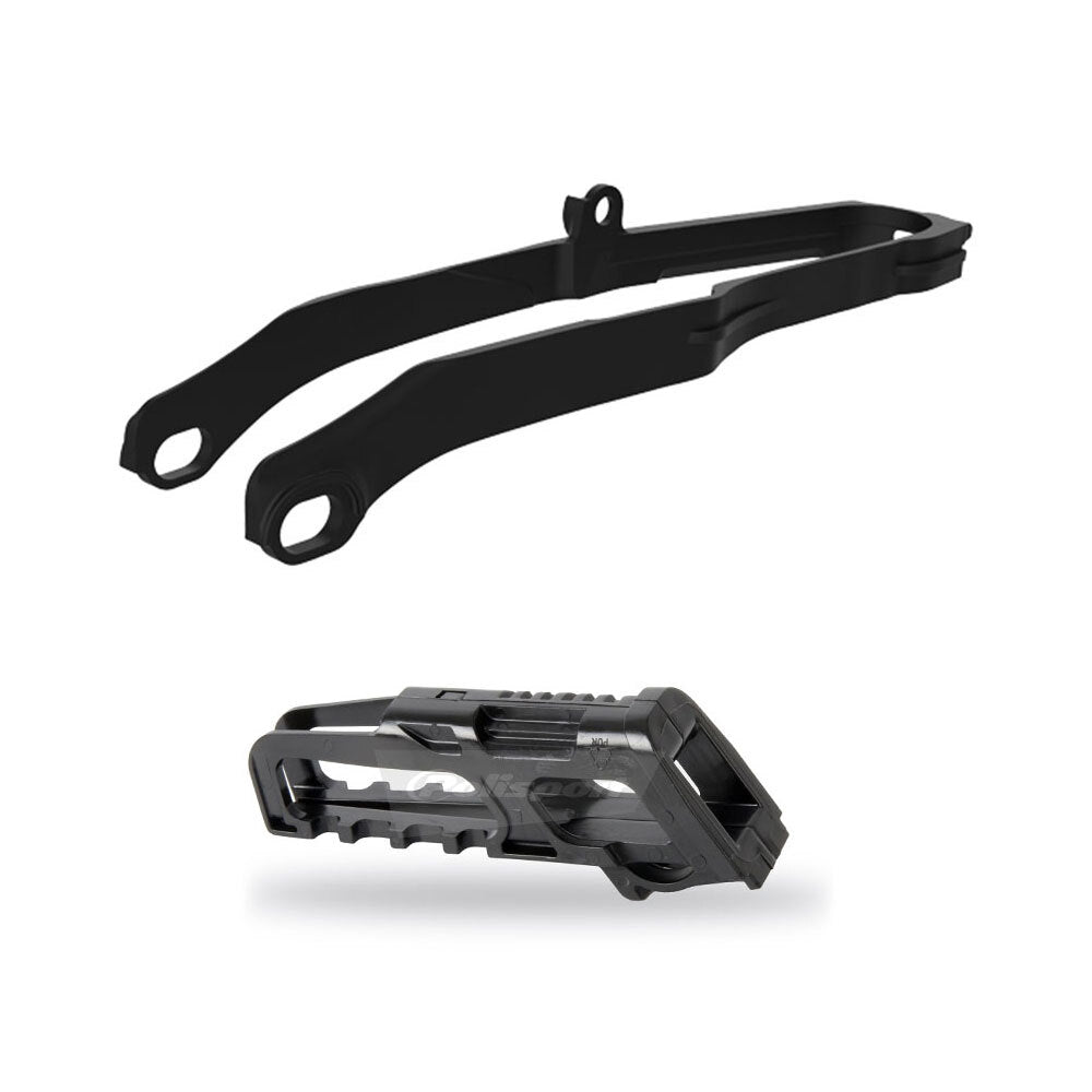 Polisport - POLISPORT CHAIN GUIDE & SLIDER KIT HONDA - BLACK [B12] - Shark Leathers