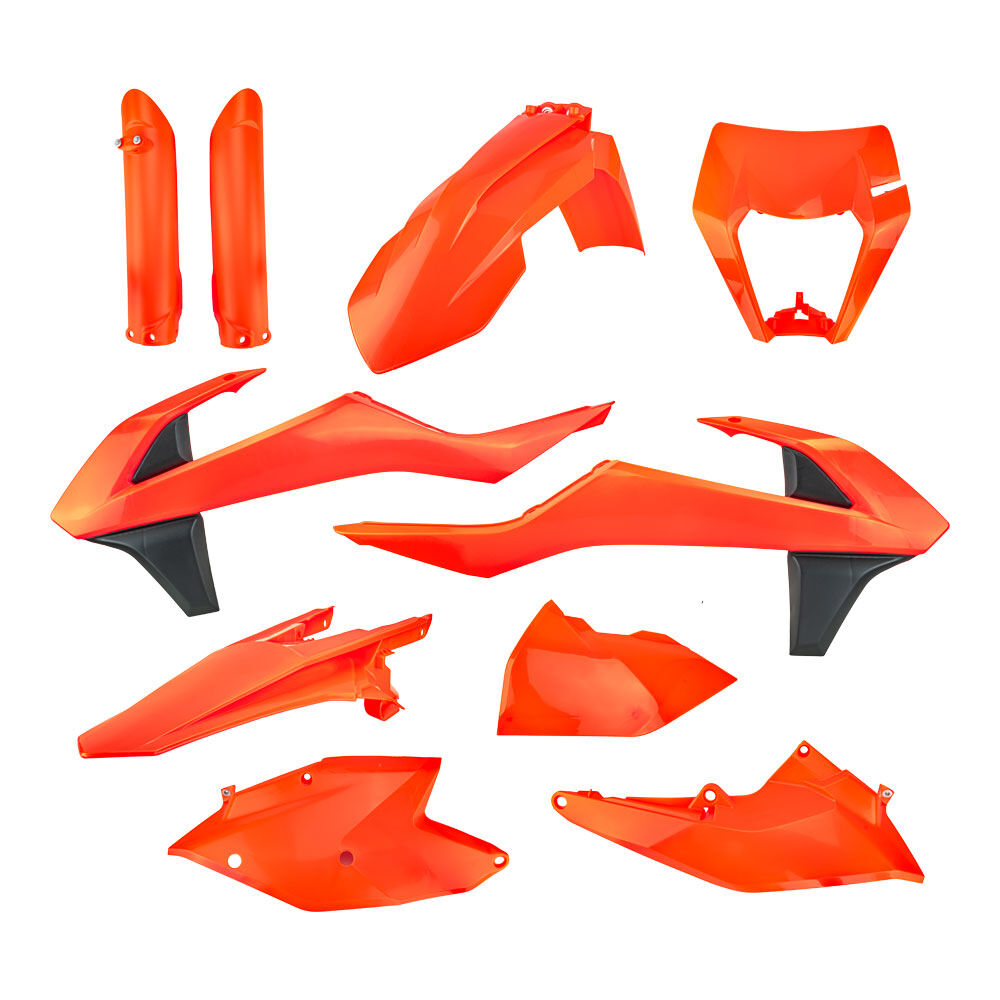 POLISPORT ENDURO KIT KTM EXC/EXC-F 17-19 - FLO ORANGE