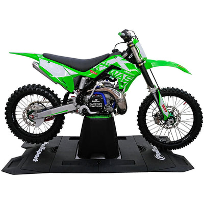 Polisport - POLISPORT MX KIT - RESTYLE - KAWASAKI KX125/250 04-08 - LIME GREEN - Shark Leathers