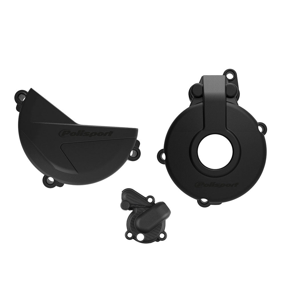 POLISPORT ENGINE COVER PROTECT KIT BLK