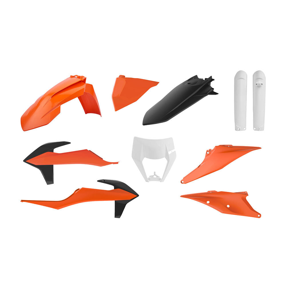 Polisport - POLISPORT ENDURO KIT KTM EXC/EXCF 20-23 - OEM 20 (INCL H/L MASK & F/G) - Shark Leathers