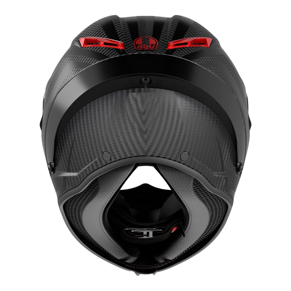 AGV PISTA GP RR INTREPIDO MATT CARBON BLACK RED M