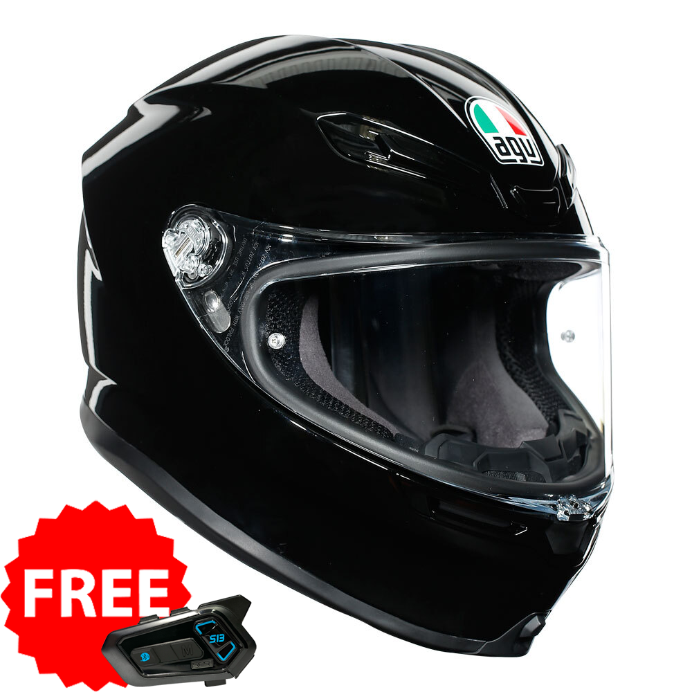 AGV K6 - GLOSS BLACK