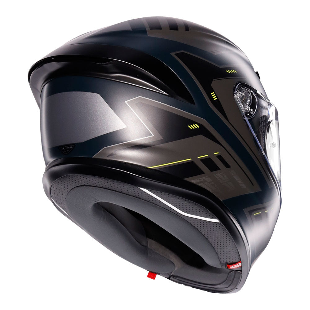 AGV K6S ENHANCE MATT GREY YELLOW FLURO