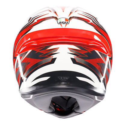 AGV K6S REEVAL WHITE RED GREY S