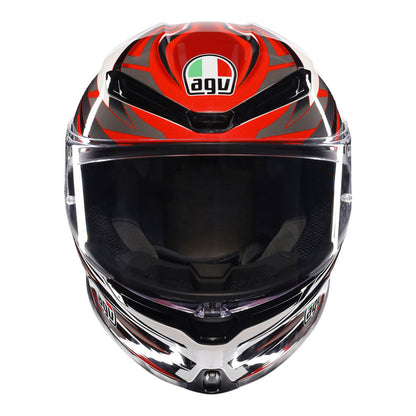 AGV - AGV K6S REEVAL WHITE RED GREY M - Shark Leathers