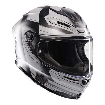 AGV K6S ULTRASONIC MATT BLACK GREY