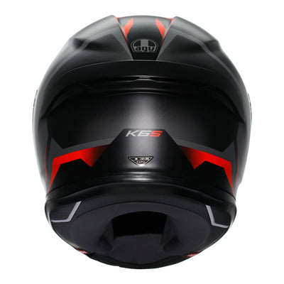 AGV - AGV K6S KARVE BLACK GREY RED XL - Shark Leathers
