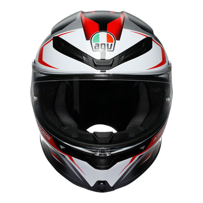 AGV - AGV K6S KARVE BLACK WHITE RED XL - Shark Leathers
