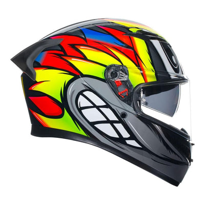 AGV K3 - BIRDY 2.0 GREY/YELLOW/RED