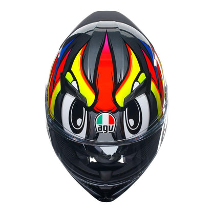 AGV K3 - BIRDY 2.0 GREY/YELLOW/RED