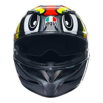AGV K3 - BIRDY 2.0 GREY/YELLOW/RED