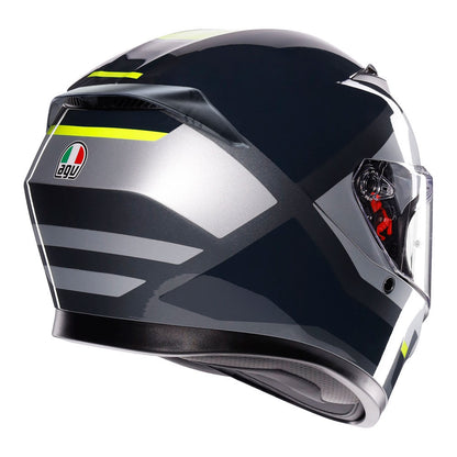 AGV K3 SHADE GREY YELLOW FLUO XXL