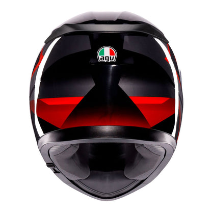AGV K3 STRIGA MATT BLACK GREY RED M AGV
