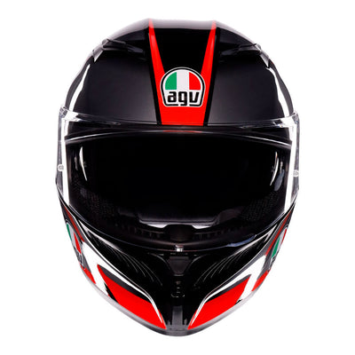 AGV K3 STRIGA MATT BLACK GREY RED M AGV