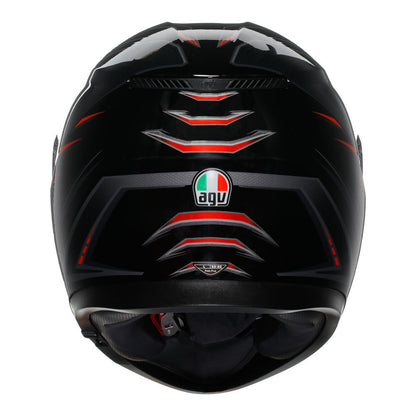 AGV K3 SYTH BLACK RED M