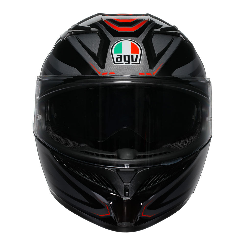 AGV K3 SYTH BLACK RED M