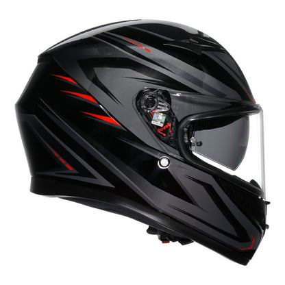 AGV K3 SYTH BLACK RED M