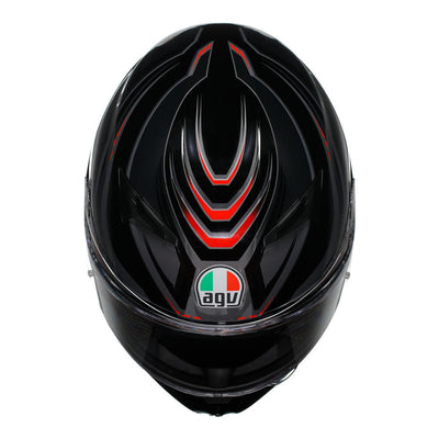 AGV K3 SYTH BLACK RED M AGV