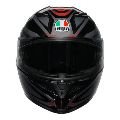 AGV K3 SYTH BLACK RED L AGV