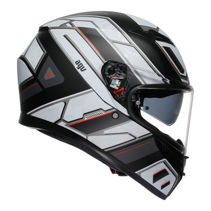 AGV K3 RIVIA MATT BLACK WHITE M