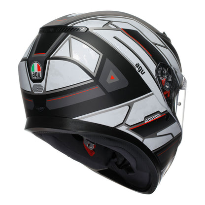 AGV K3 RIVIA MATT BLACK WHITE M