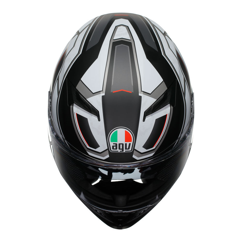 AGV K3 RIVIA MATT BLACK WHITE M