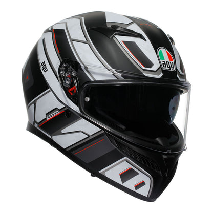 AGV K3 RIVIA MATT BLACK WHITE M