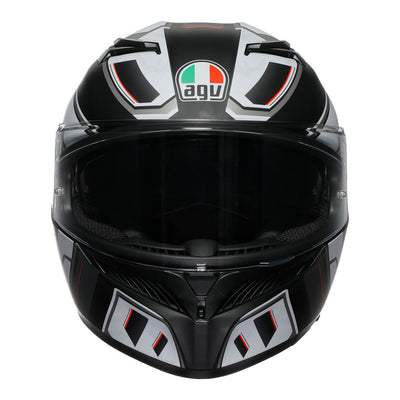 AGV K3 RIVIA MATT BLACK WHITE L AGV