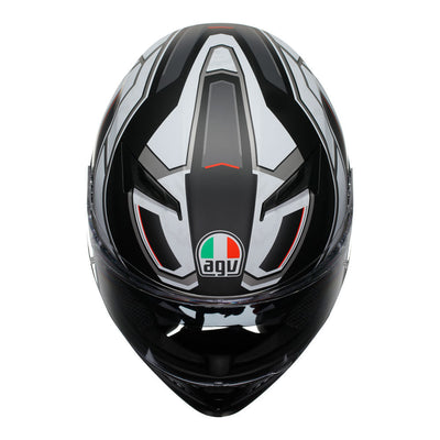AGV K3 RIVIA MATT BLACK WHITE L AGV