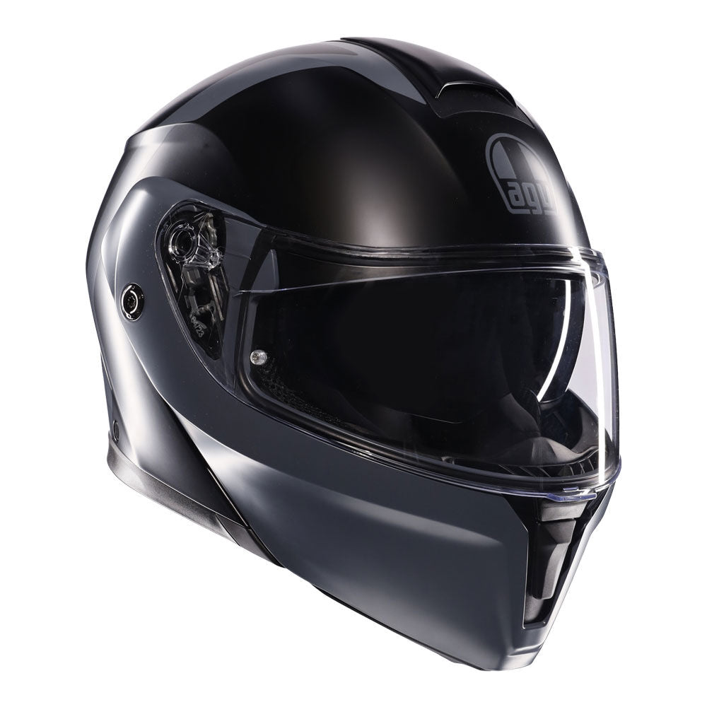 Shark Leathers - AGV STREETMODULAR RESIA MATT BLACK/GREY XL - Shark Leathers