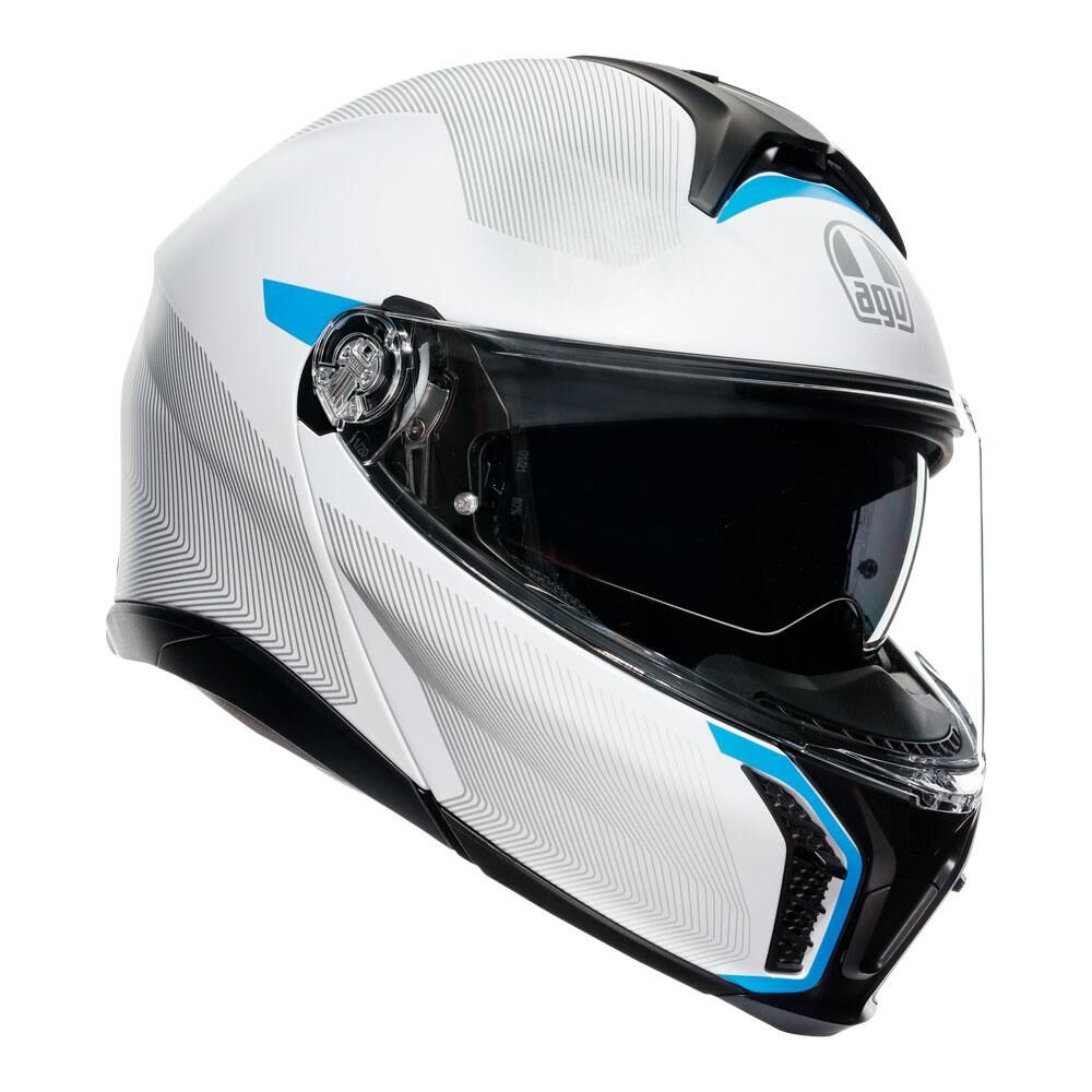 AGV TOURMODULAR FREQUENCY LIGHT GREY/BLUE