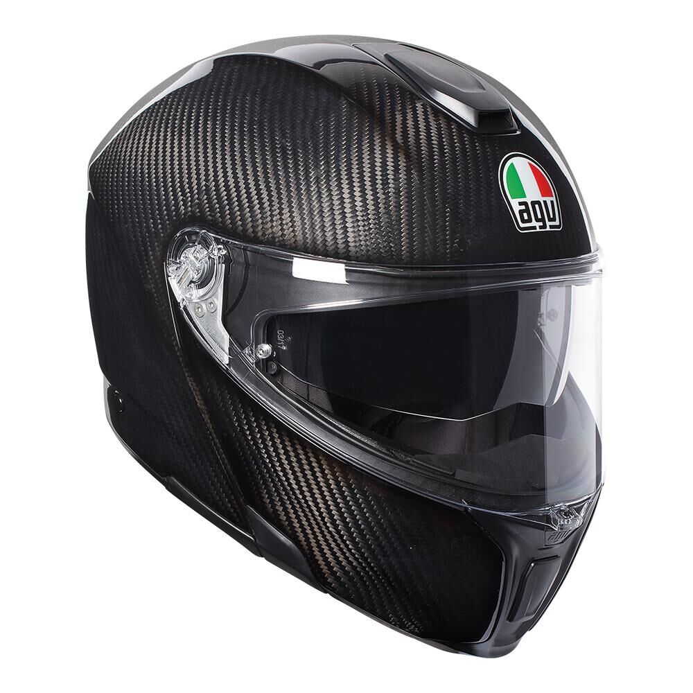 AGV - AGV SPORTMODULAR - GLOSSY CARBON - Shark Leathers