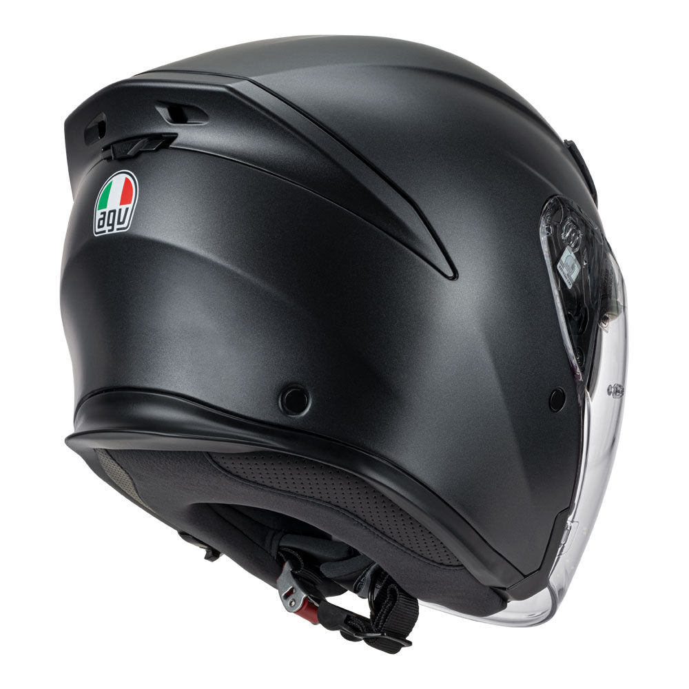 AGV - AGV K5 JET EVO MATT BLACK S - Shark Leathers