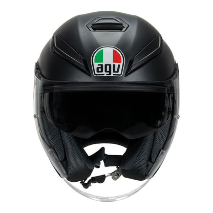 AGV - AGV K5 JET EVO MATT BLACK S - Shark Leathers