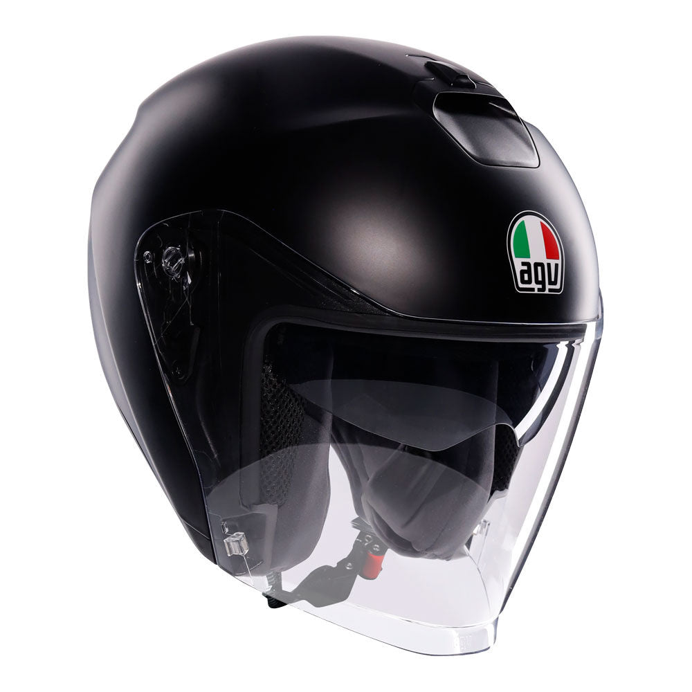 Shark Leathers - AGV IRIDES MATT BLACK S - Shark Leathers
